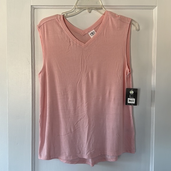 NWT ATHLETIC WORKS PINK WOMENS TANK SIZE M(8-10) - Picture 3 of 3
